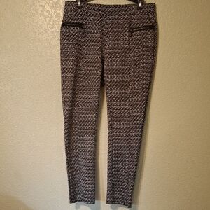 Chico's Black and White Classic Pants